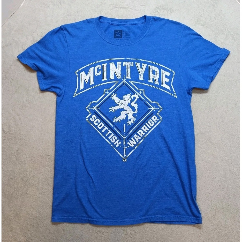 WWE Shop Drew McIntyre Scottish Warrior Pro Wrestling Shirt Size Small Mens WWE